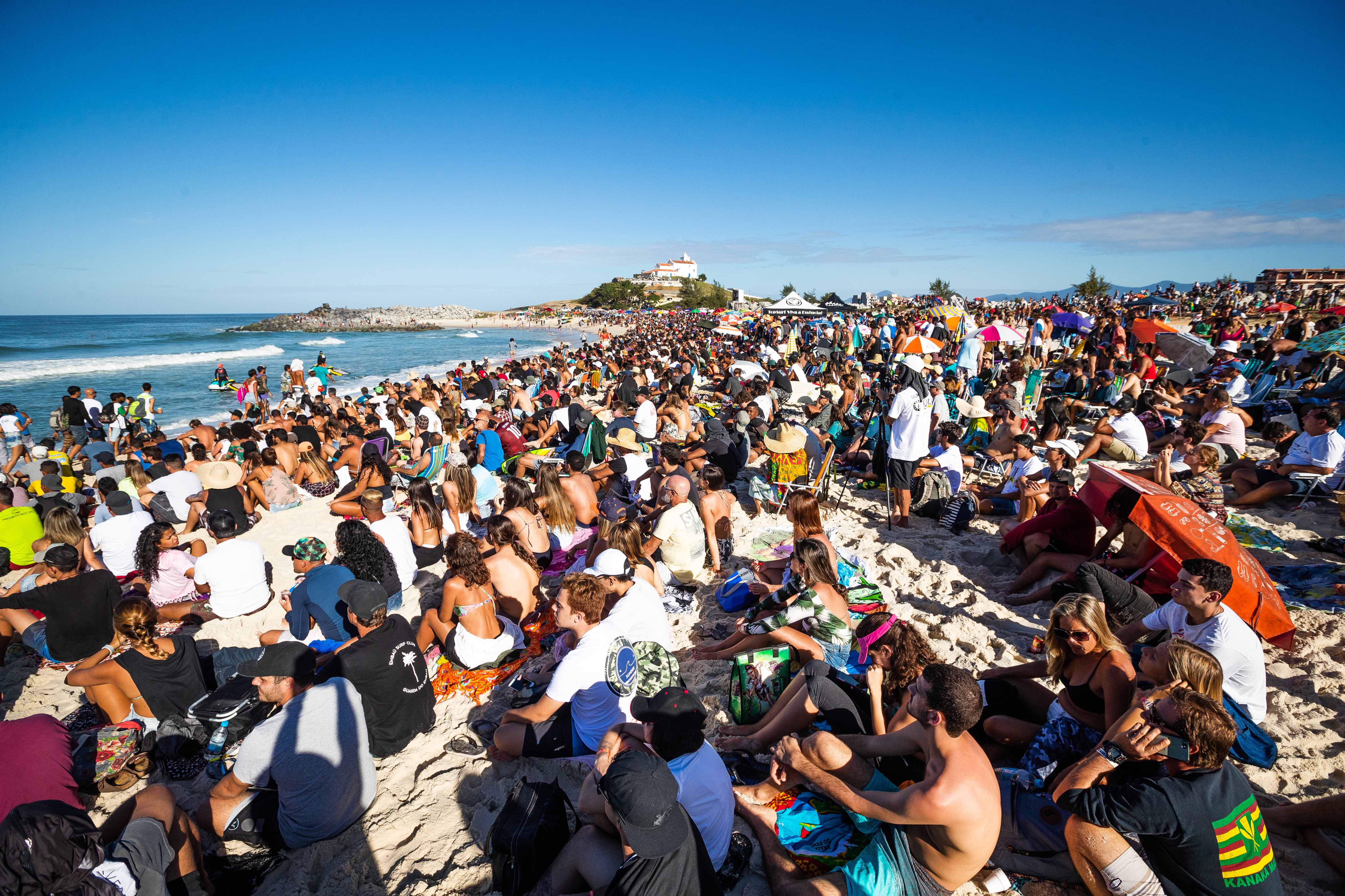 Etapa mundial de surf em Saquarema deve ser cancelada pela WSL, diz fonte