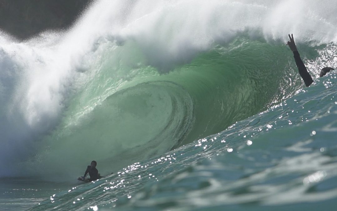 Prêmio brasileiro de ondas grandes: confira as fotos das maiores com direito a uma vaca insana; Michaela Fregonese e Pedro Calado vencem categoria principal