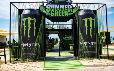 Ubatuba recebe pela primeira vez ‘Arena Monster Summer Green’