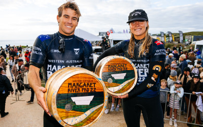 Isabella Nichols e Jack Robinson vencem o Margaret River Pro