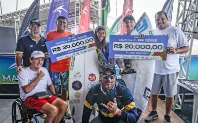 Premiação igualitária e surfistas de norte a sul