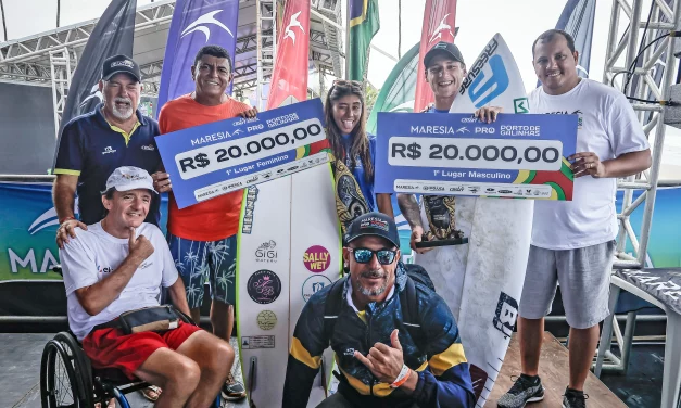 Premiação igualitária e surfistas de norte a sul