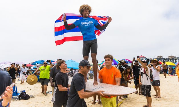 Havaí domina o pódio em mundial de Longboard