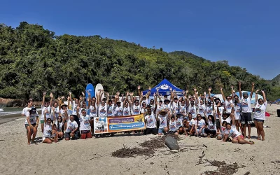 I Surf Consciente reúne surfistas e ambientalistas em Itamambuca