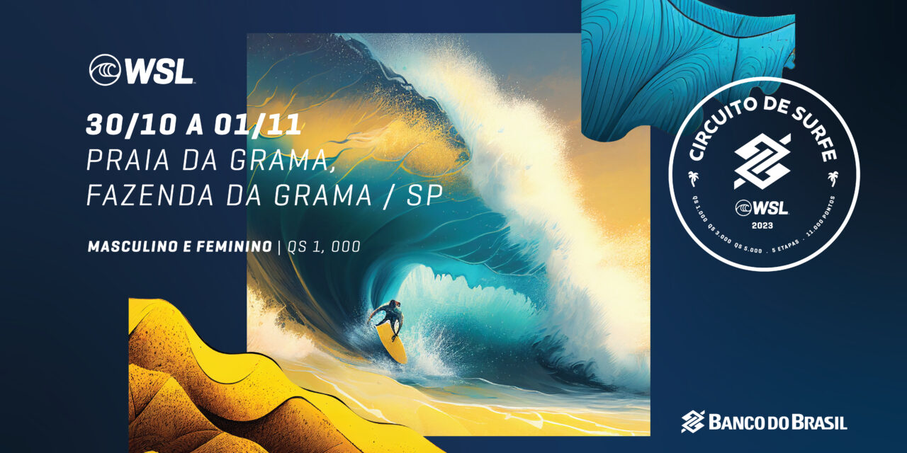 Assista ao vivo o Circuito Banco do Brasil de Surfe 2023