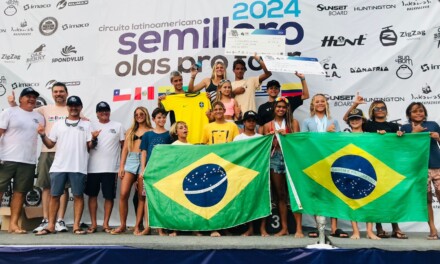 Brasileiros conquistam 13 pódios no Semillero Olas Pro Tour 2024