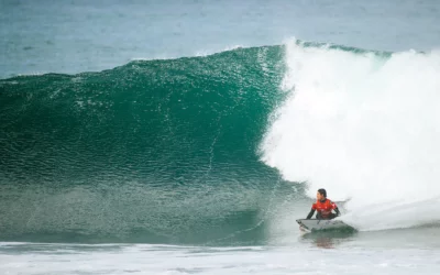 Só deu ele: Medina rouba a cena e brilha em Bells Beach