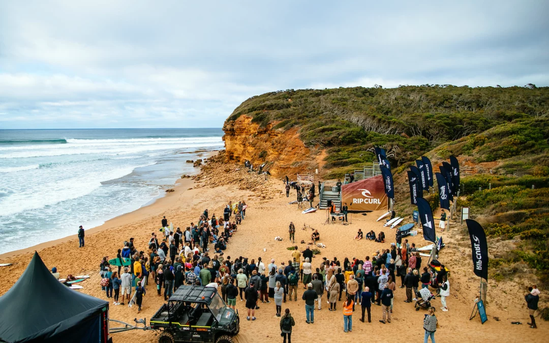 Um roteiro simples de Bells Beach