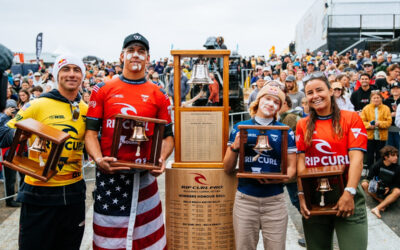 Californianos vencem o Rip Curl Pro Bells Beach na Austrália