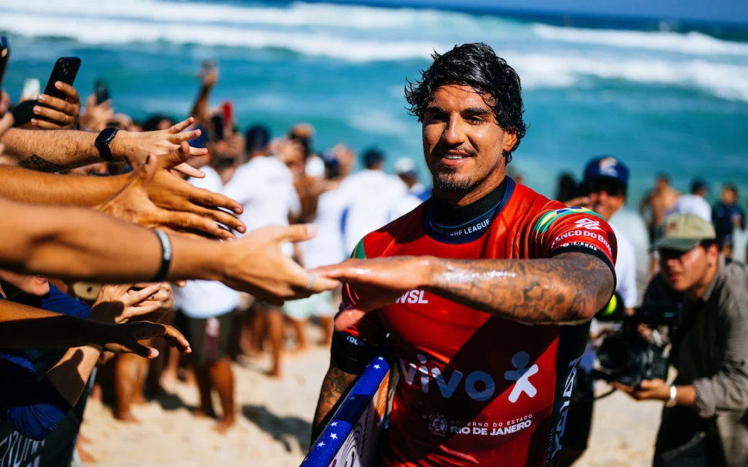 Gabriel Medina é eliminado em Saquarema