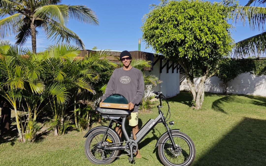 Mobilidade: bicicletas elétricas e o surf em Saquarema