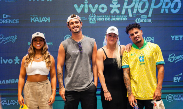 Coletiva do Vivo Rio Pro é realizada no Centro Cultural Banco do Brasil