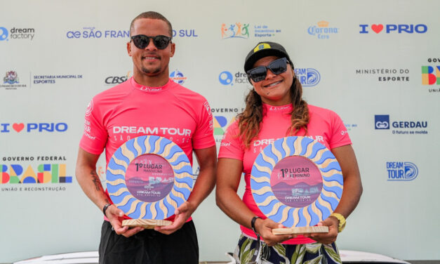 Juliana dos Santos e Douglas Silva vencem o Dream Tour em São Chico