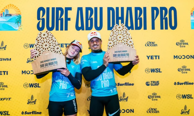 Caity e Italo vencem a primeira edição do Surf Abu Dhabi Pro